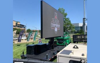 Mobile LED Trailer Rental (12' x 7')