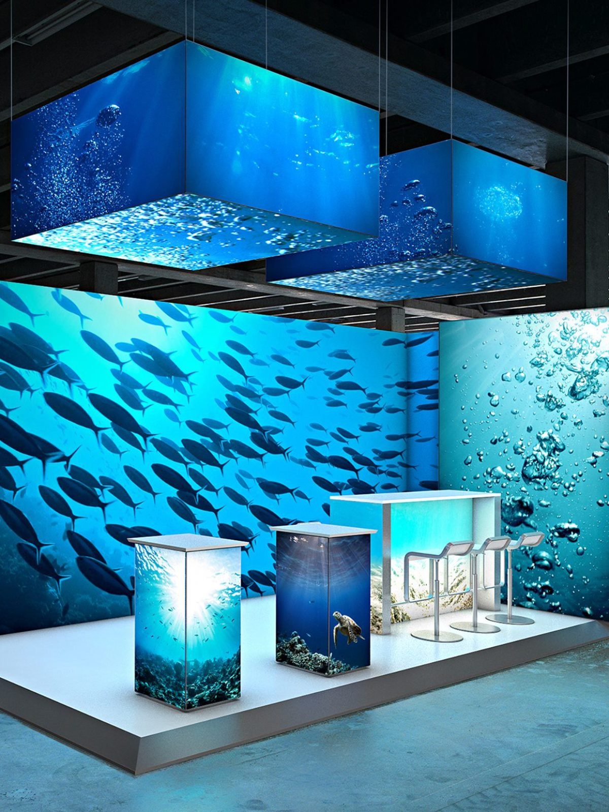 Trade Show Booth LED Screen Rental (2)